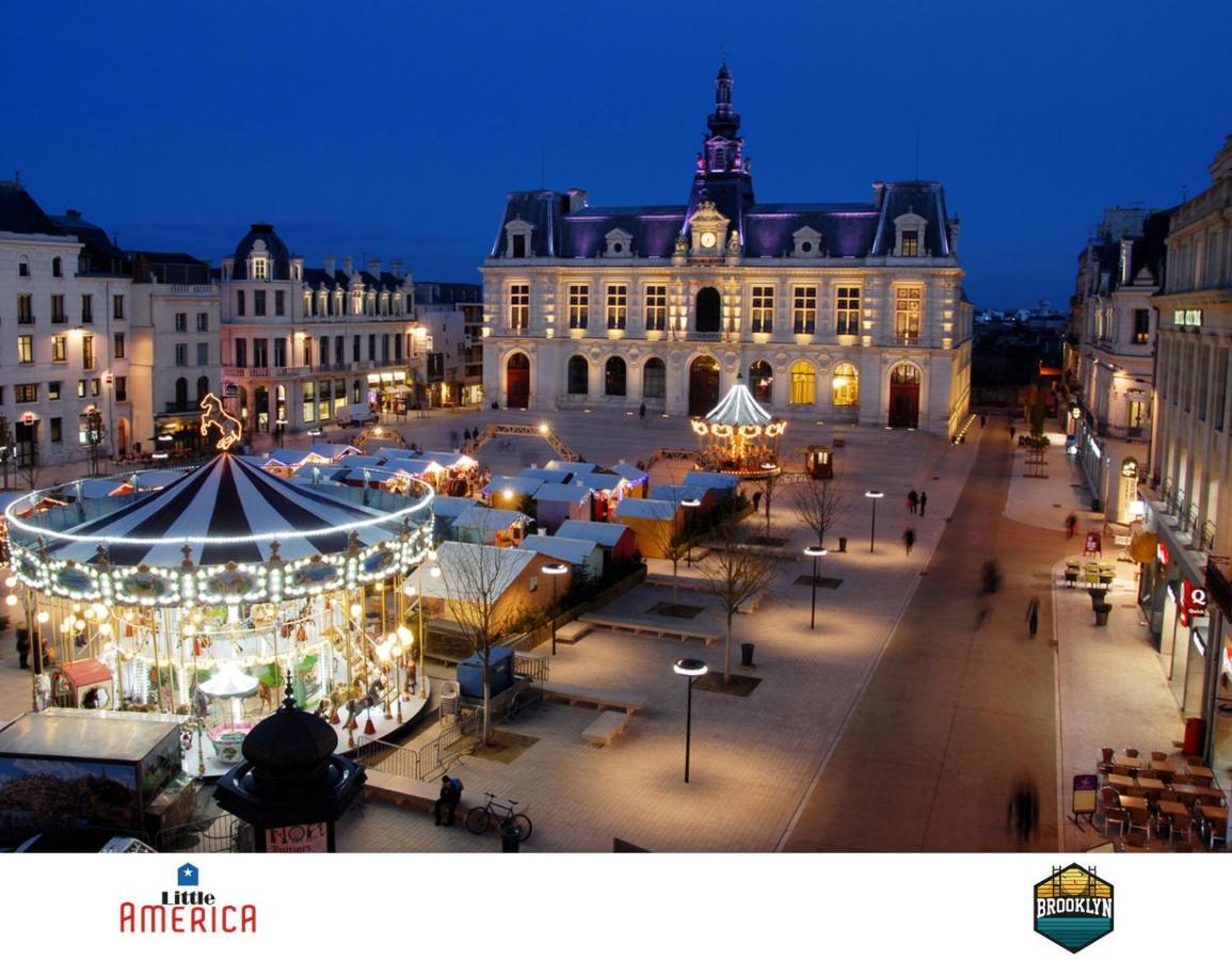 Little America - Appart Hotel 3Km Futuroscope Jaunay-Clan Ngoại thất bức ảnh
