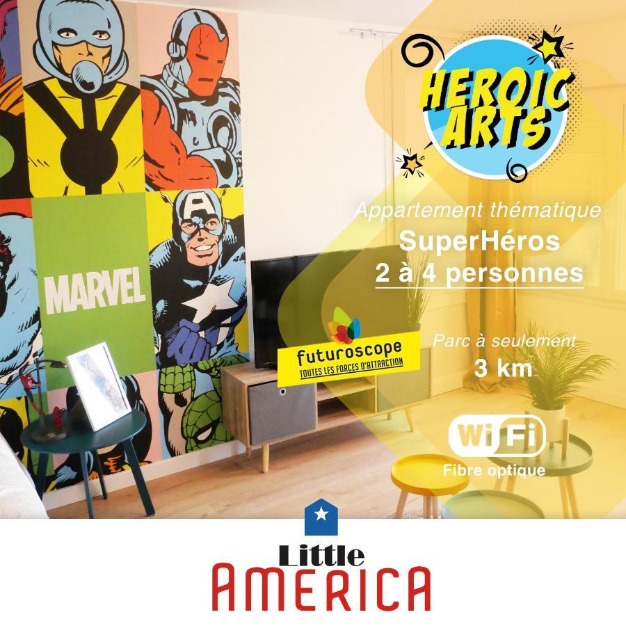 Little America - Appart Hotel 3Km Futuroscope Jaunay-Clan Ngoại thất bức ảnh